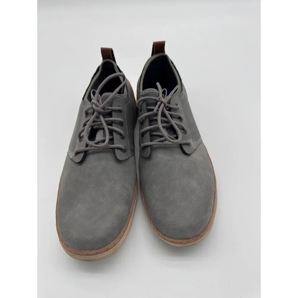 Skechers Heston-Rogic Men's Leather Grey ‎ size 12